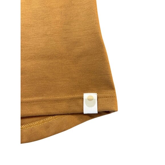 Lalabu Soothe Tank Top For Moms Small Camel Brown Babywearing Snuggle Shirt - Picture 5 of 6